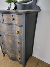 Load image into Gallery viewer, Antique Serpentine Highboy
