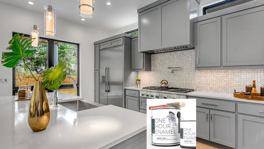 Cabinet Painting Online Tutorial and Supplies