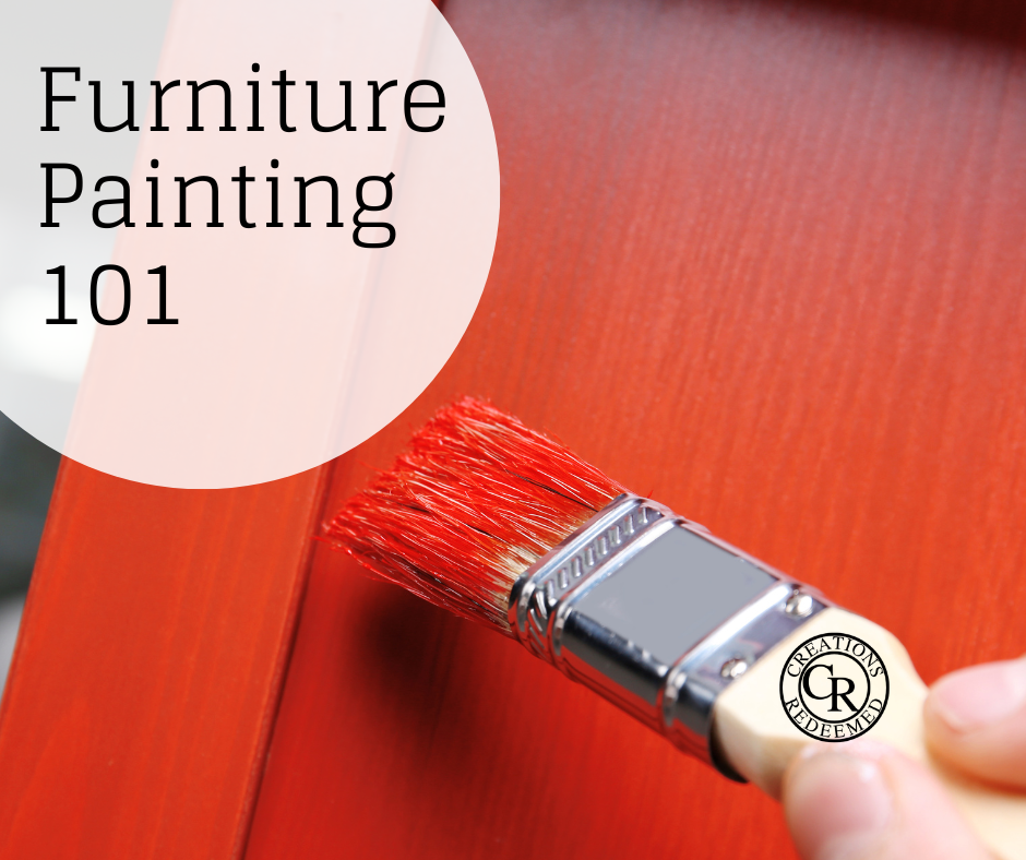 Furniture Painting 101