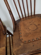 Load image into Gallery viewer, Antique Oak Paw Foot Table and Chairs
