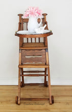 Load image into Gallery viewer, Antique Convertible Highchair
