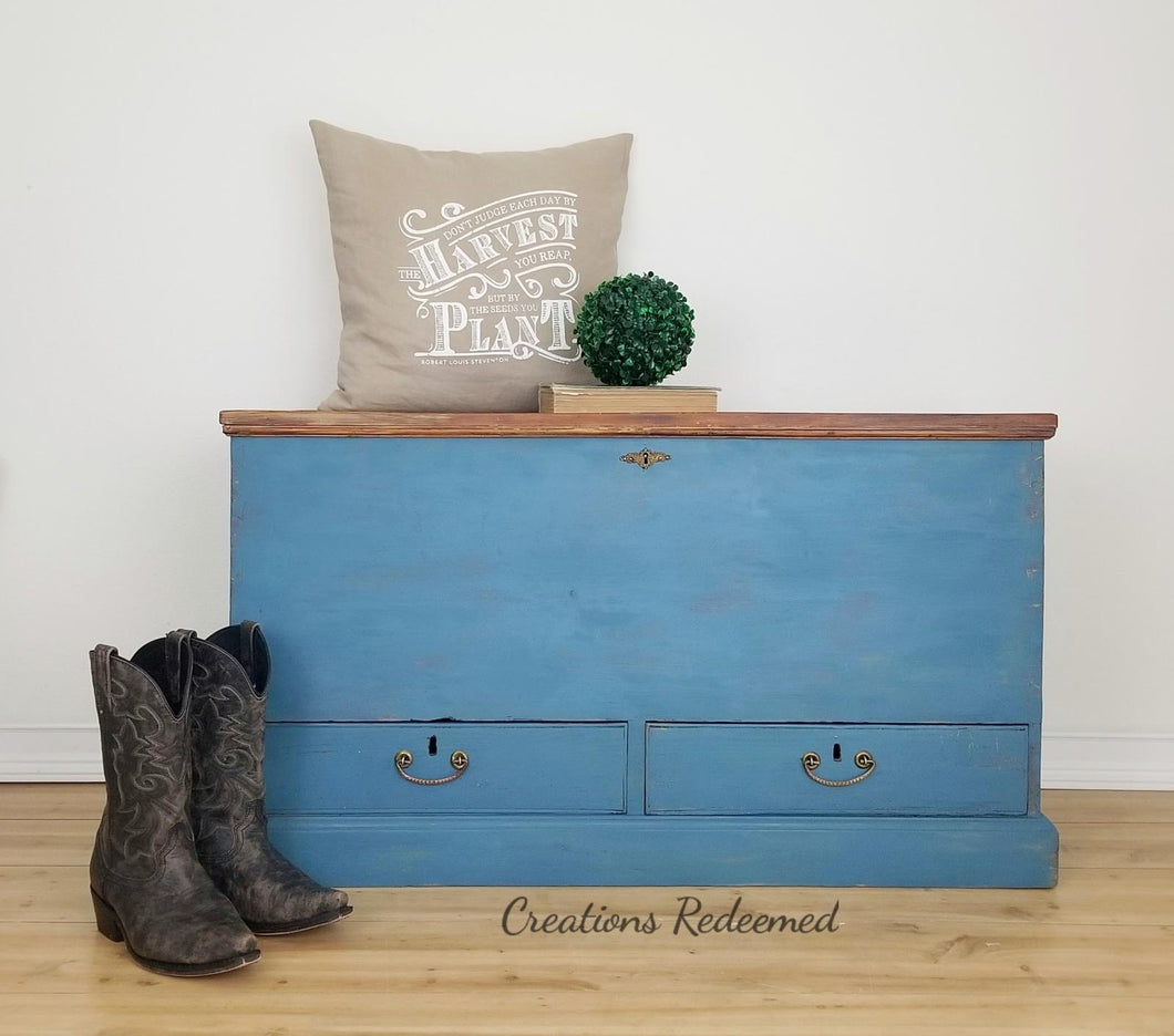 Primitive Blanket Chest