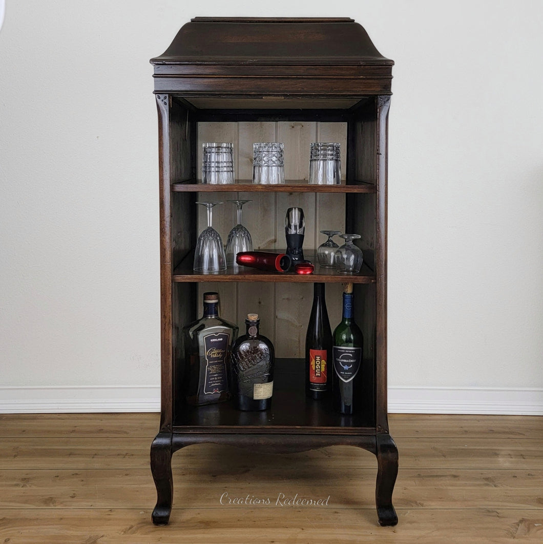 Upcycled Phonograph Cabinet